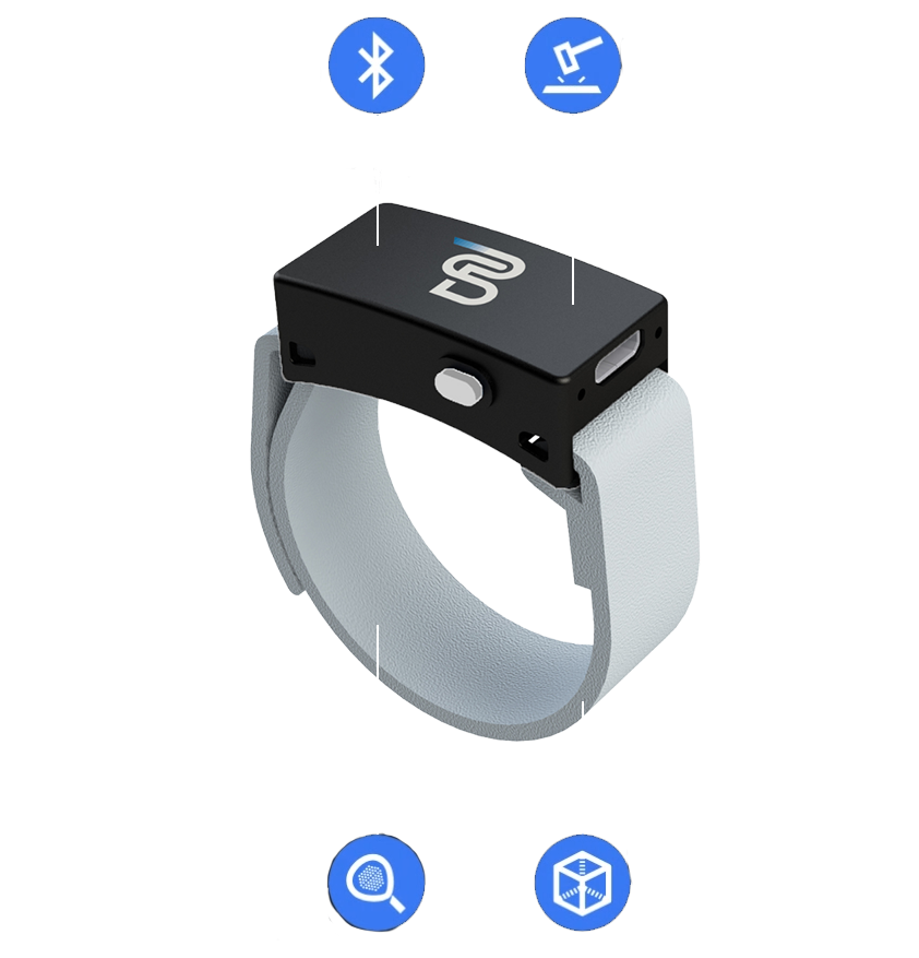 Padel Band MX – Sensor de rendimiento para pádel